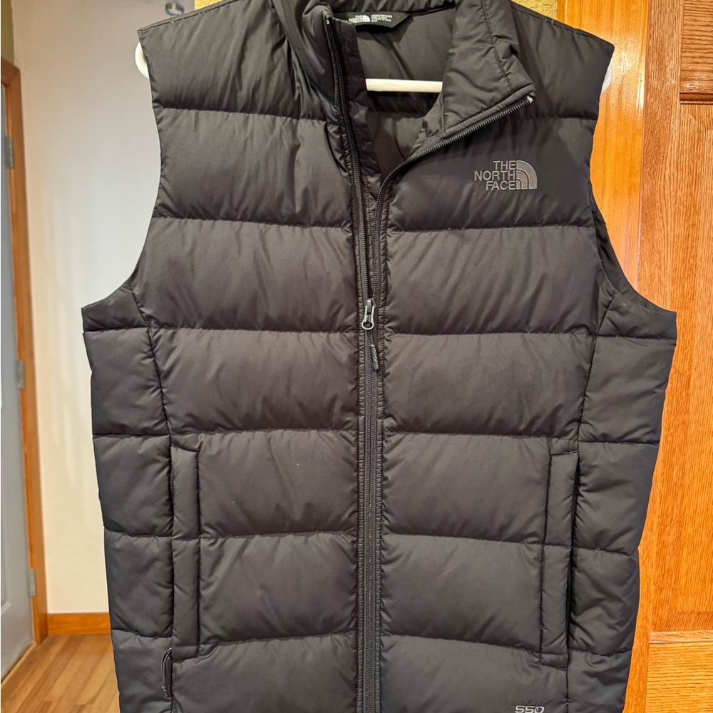 The North Face Black Puffer Vest